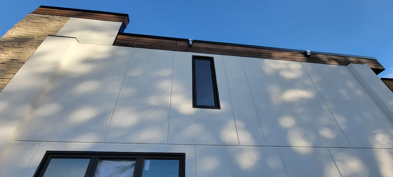 City Plasters EIFS stucco project in Niagara